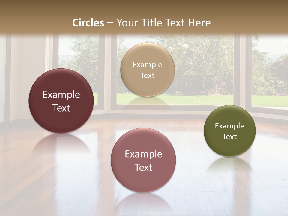 Light Landscape Design PowerPoint Template