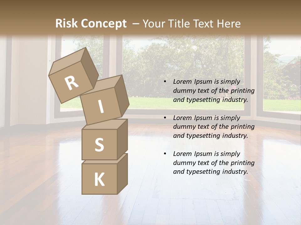 Light Landscape Design PowerPoint Template