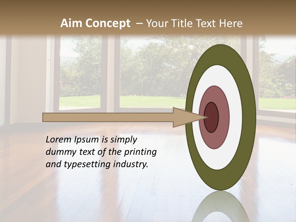 Light Landscape Design PowerPoint Template