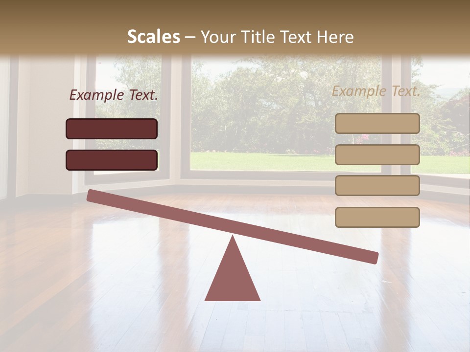 Light Landscape Design PowerPoint Template