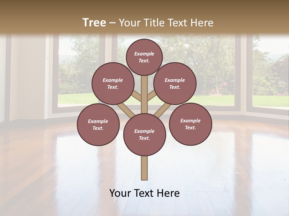 Light Landscape Design PowerPoint Template