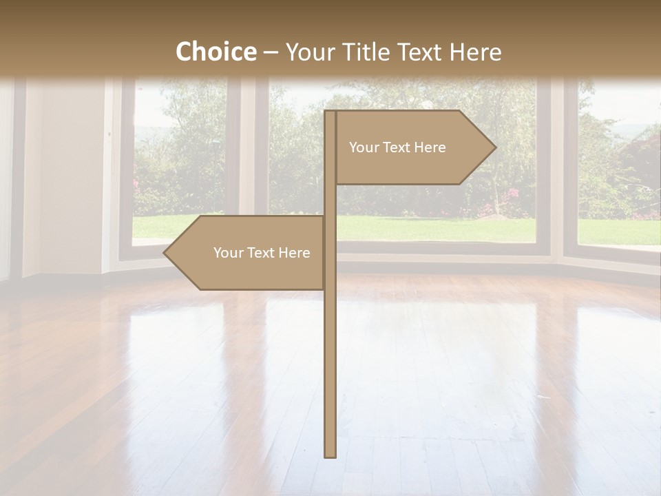 Light Landscape Design PowerPoint Template