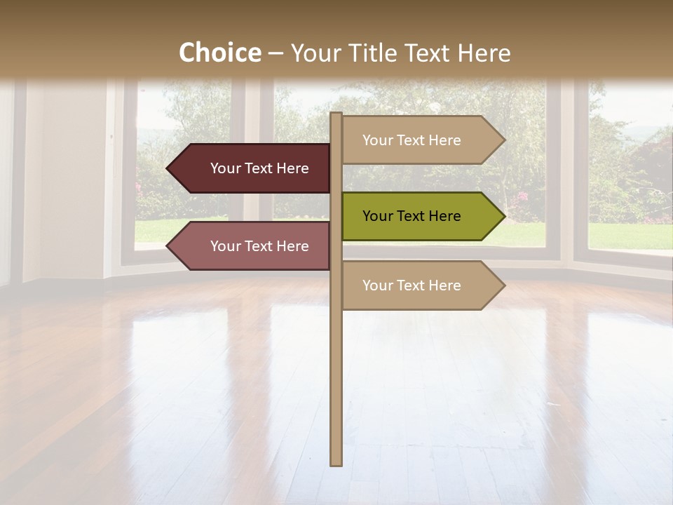 Light Landscape Design PowerPoint Template