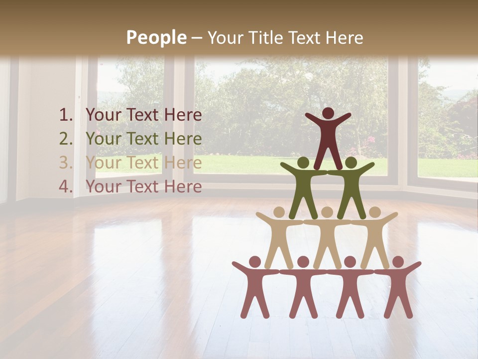 Light Landscape Design PowerPoint Template