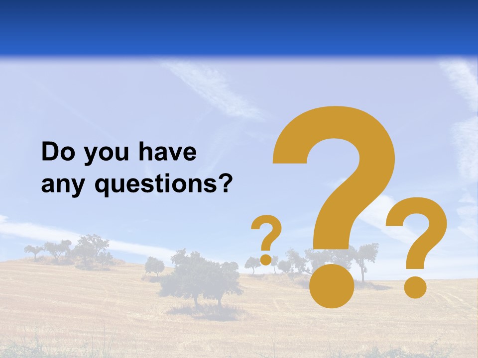 A Group Of Trees In The Middle Of A Desert PowerPoint Template