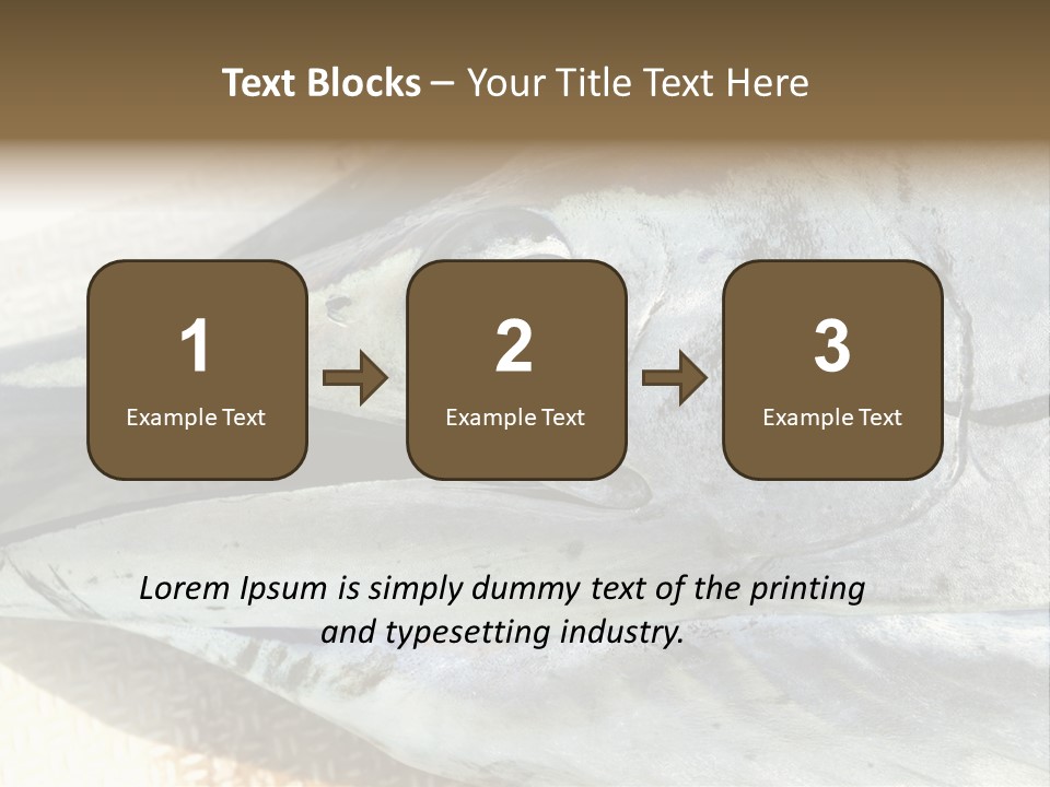 Vacation Mountain Sea PowerPoint Template