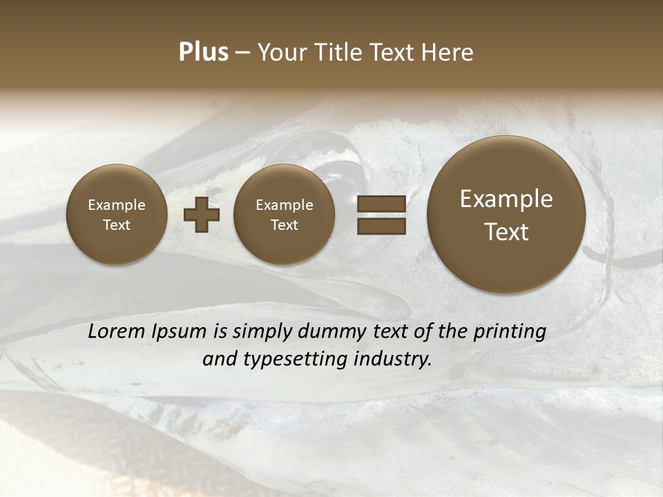 Vacation Mountain Sea PowerPoint Template