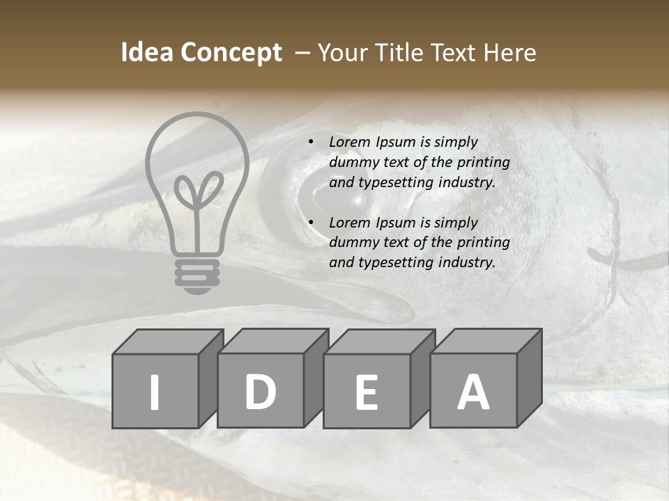 Vacation Mountain Sea PowerPoint Template