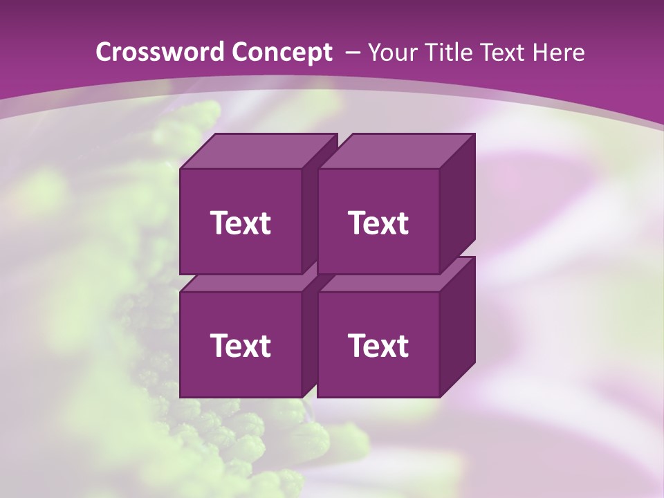Beauty Summer Detail PowerPoint Template