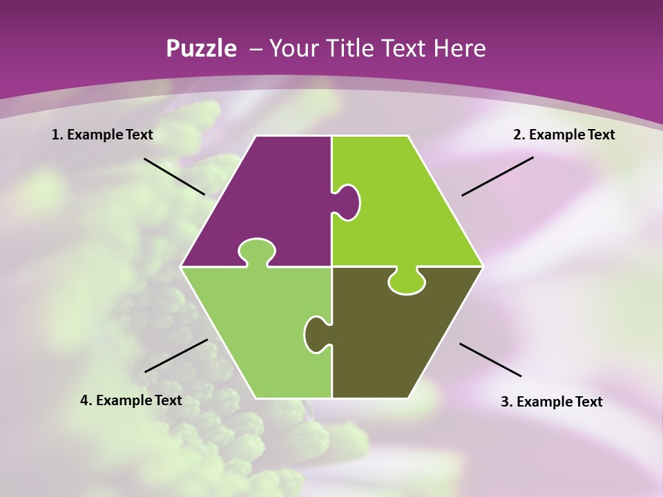 Beauty Summer Detail PowerPoint Template