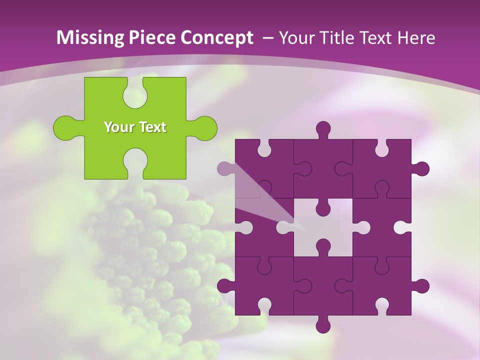 Beauty Summer Detail PowerPoint Template