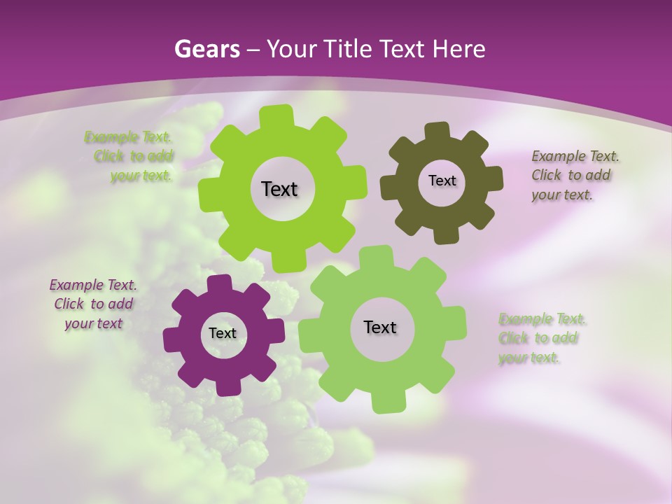 Beauty Summer Detail PowerPoint Template