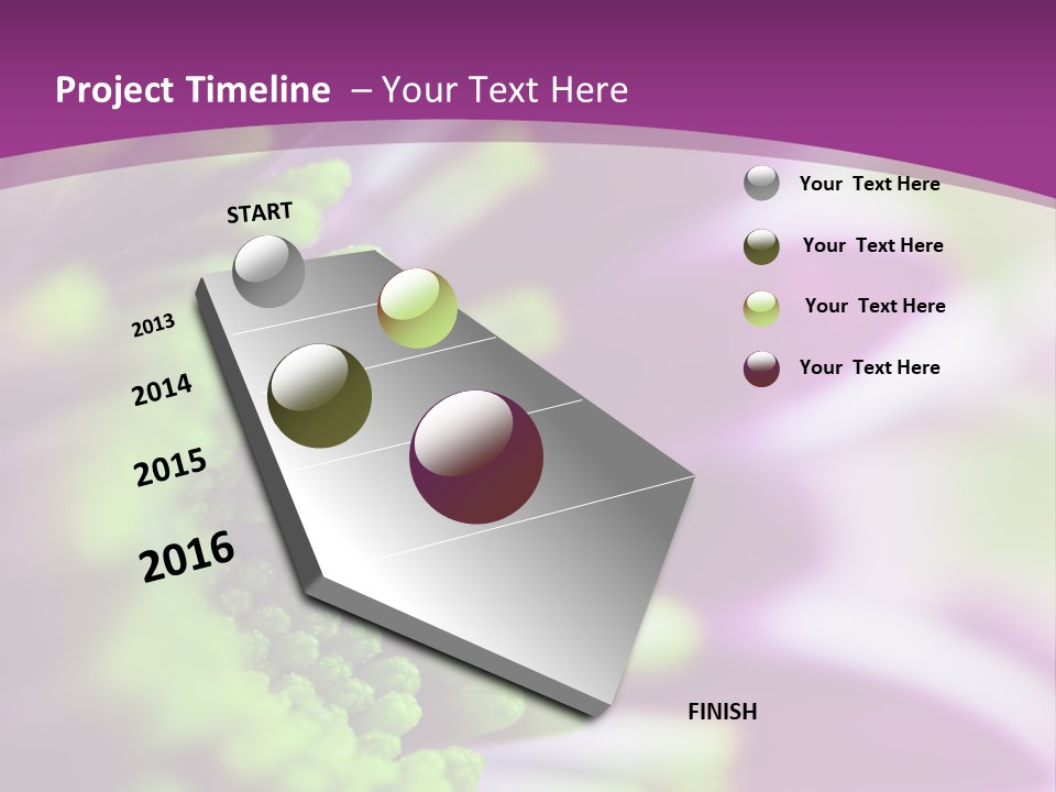 Beauty Summer Detail PowerPoint Template