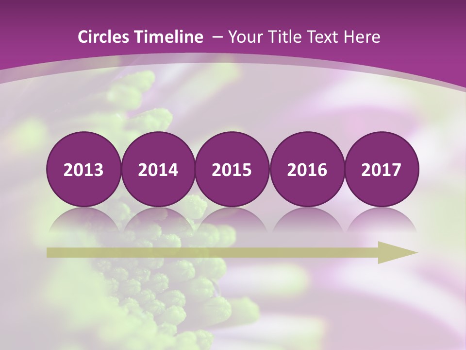 Beauty Summer Detail PowerPoint Template