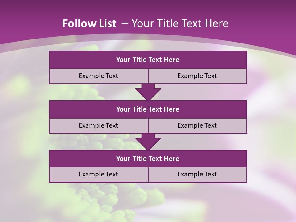Beauty Summer Detail PowerPoint Template