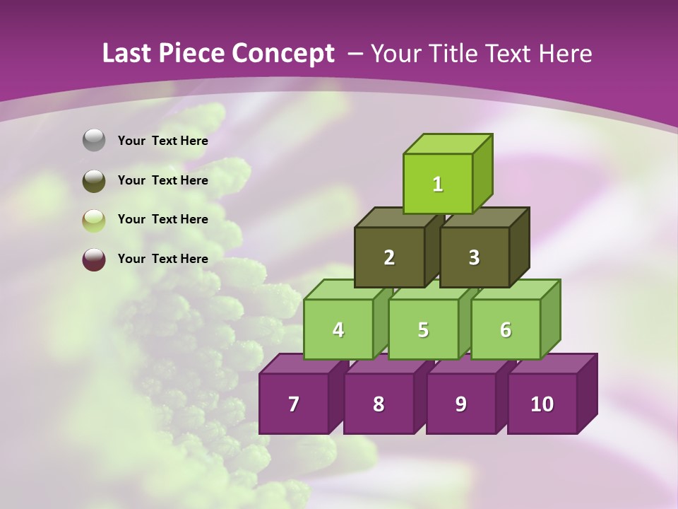 Beauty Summer Detail PowerPoint Template