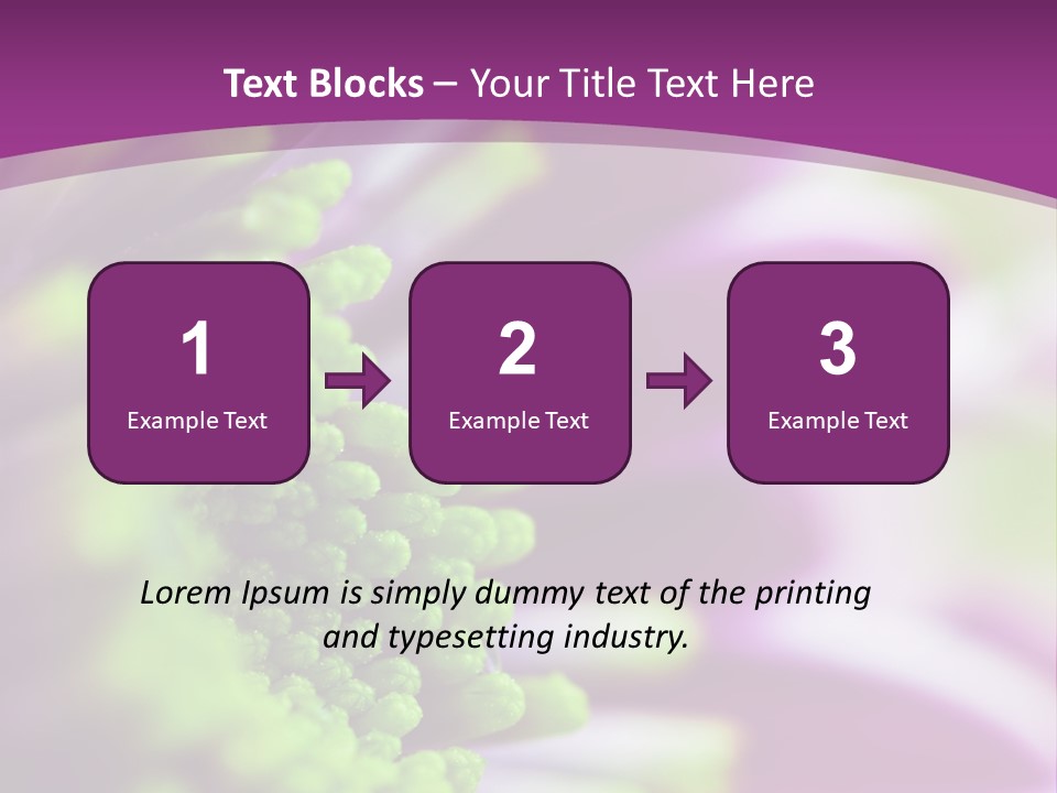 Beauty Summer Detail PowerPoint Template