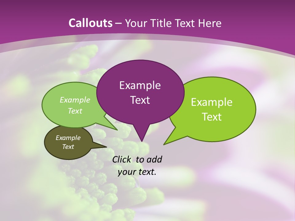 Beauty Summer Detail PowerPoint Template