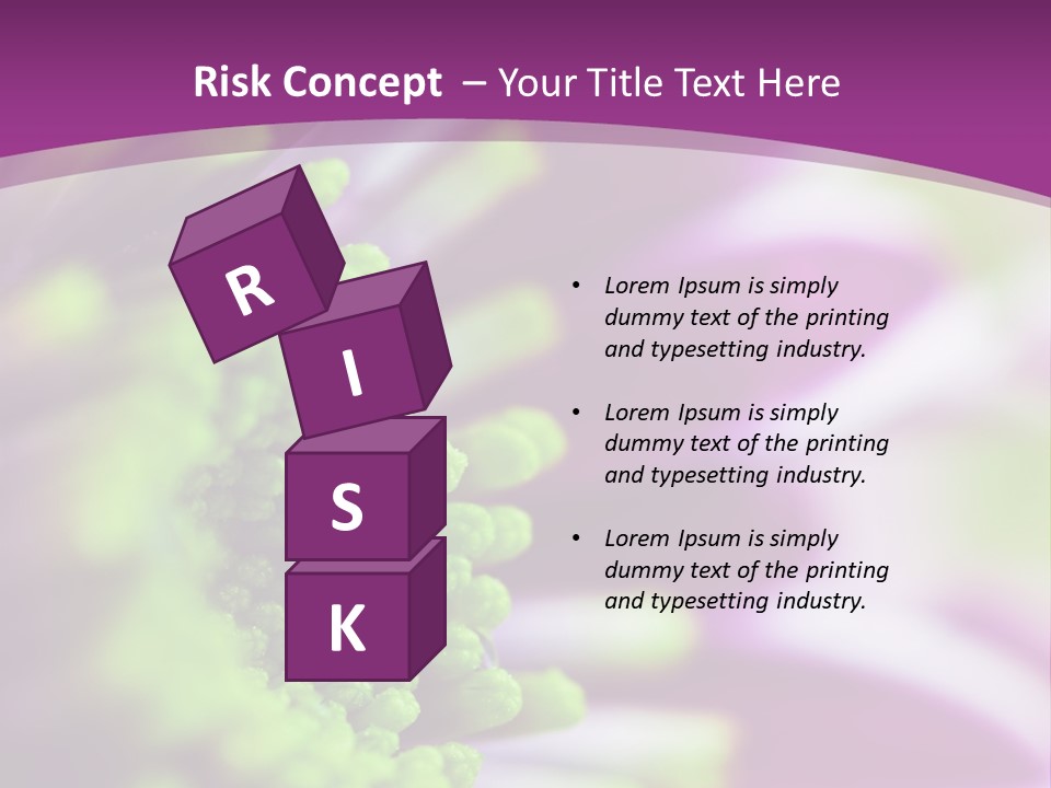 Beauty Summer Detail PowerPoint Template