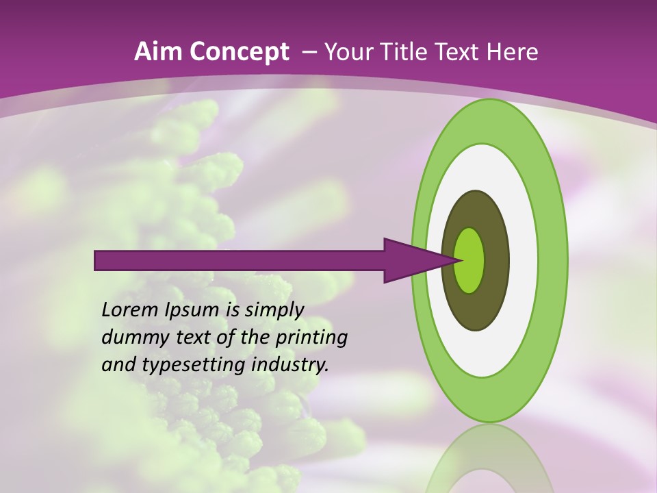 Beauty Summer Detail PowerPoint Template