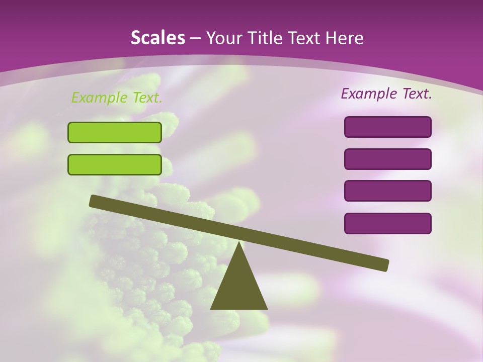 Beauty Summer Detail PowerPoint Template