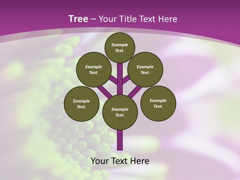 Beauty Summer Detail PowerPoint Template