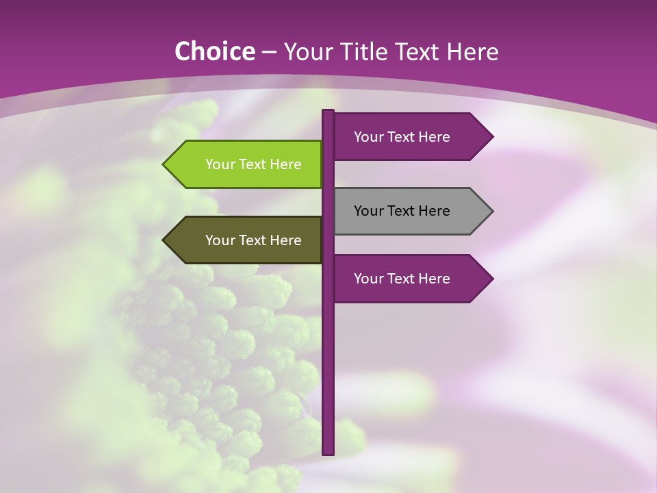 Beauty Summer Detail PowerPoint Template