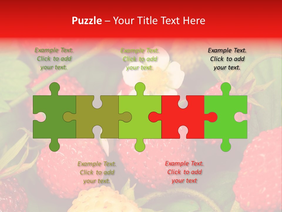 Health Appetizing Sweet PowerPoint Template