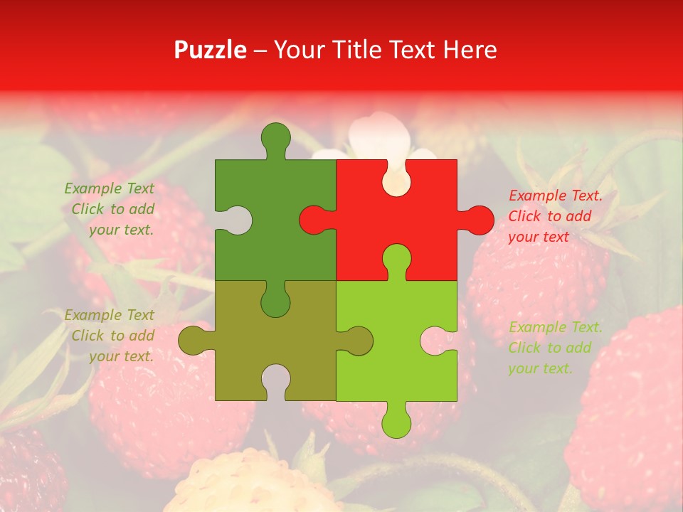 Health Appetizing Sweet PowerPoint Template