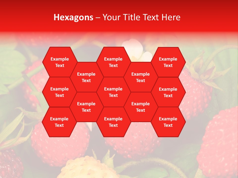 Health Appetizing Sweet PowerPoint Template