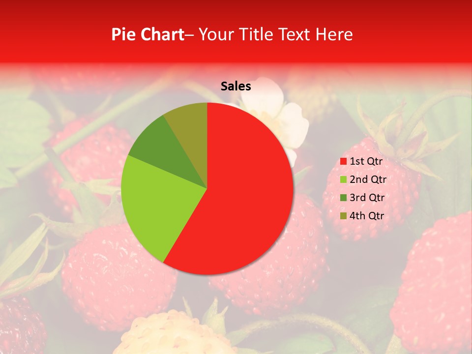 Health Appetizing Sweet PowerPoint Template