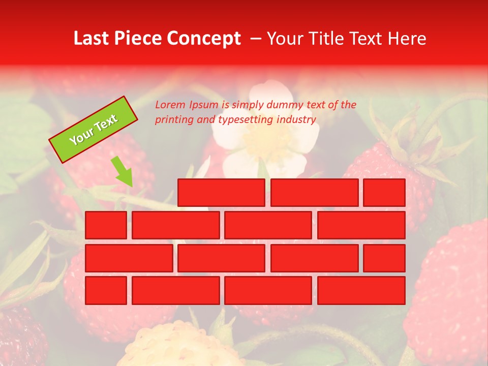 Health Appetizing Sweet PowerPoint Template