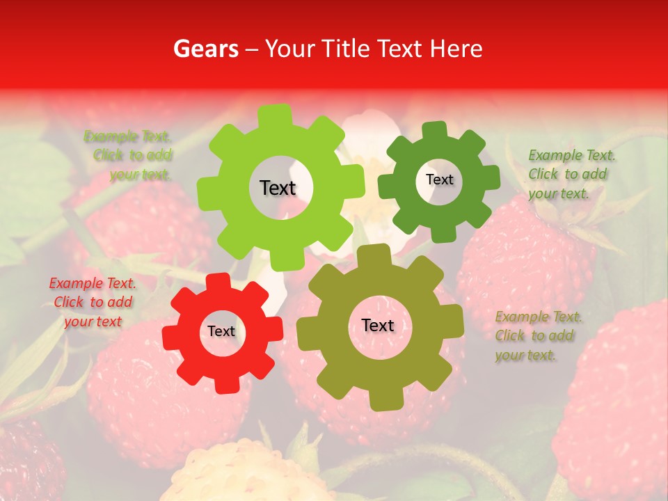 Health Appetizing Sweet PowerPoint Template