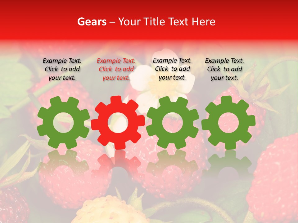 Health Appetizing Sweet PowerPoint Template