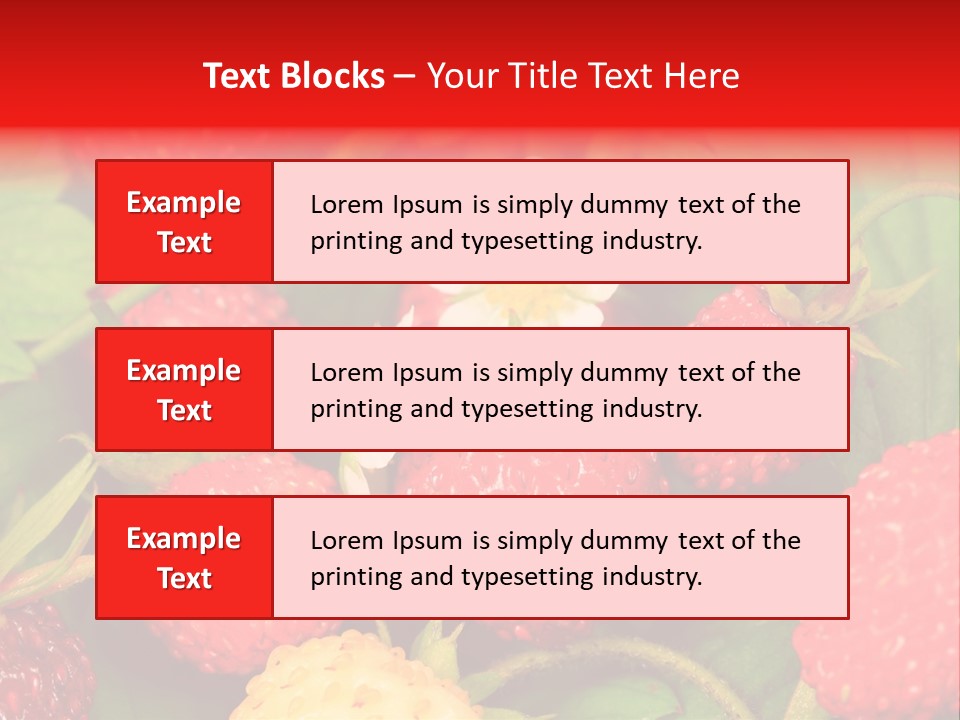 Health Appetizing Sweet PowerPoint Template
