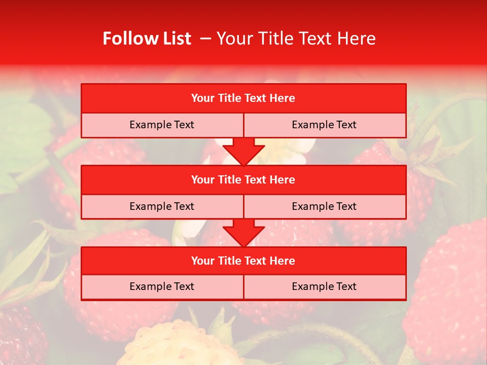 Health Appetizing Sweet PowerPoint Template