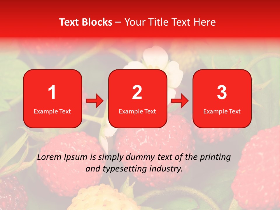 Health Appetizing Sweet PowerPoint Template