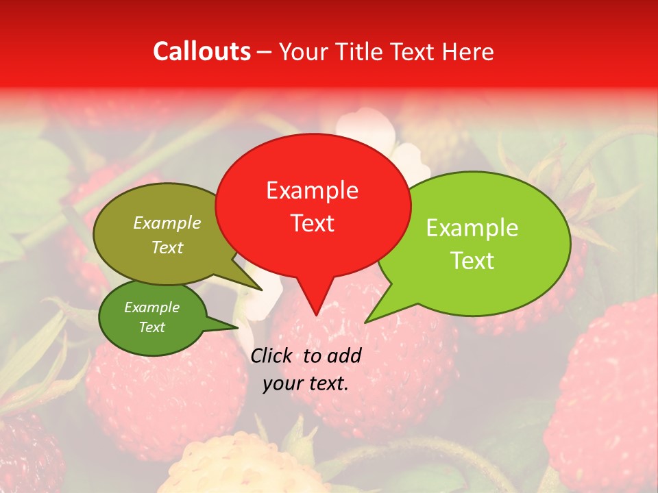 Health Appetizing Sweet PowerPoint Template