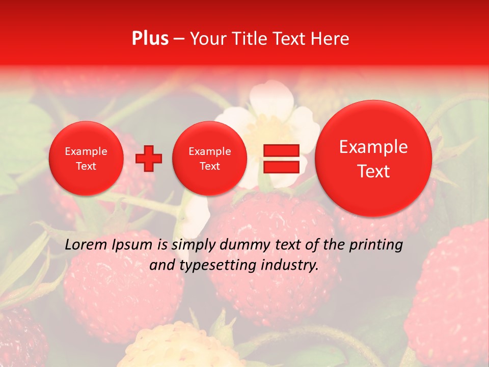 Health Appetizing Sweet PowerPoint Template