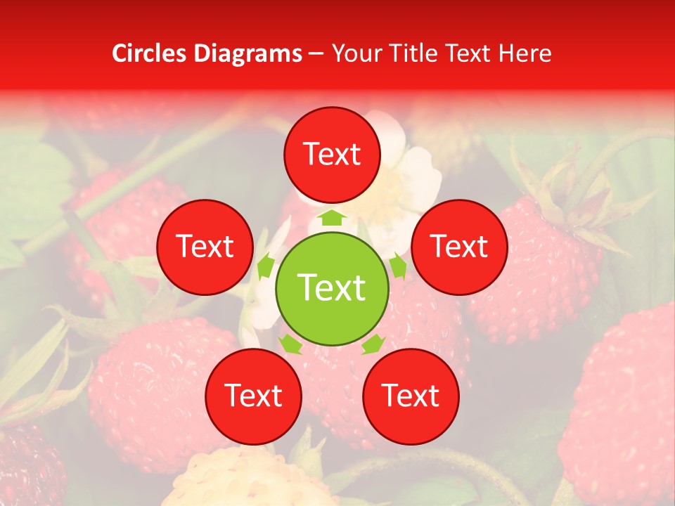 Health Appetizing Sweet PowerPoint Template