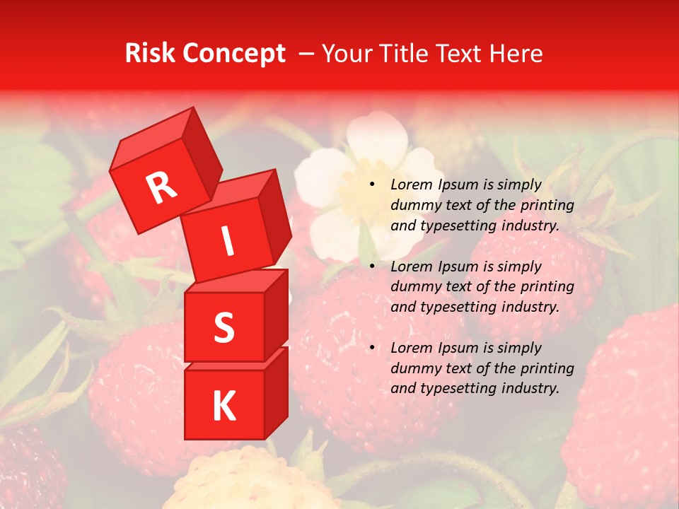 Health Appetizing Sweet PowerPoint Template