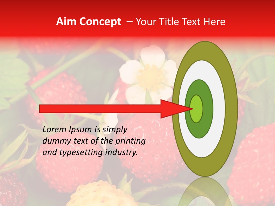 Health Appetizing Sweet PowerPoint Template