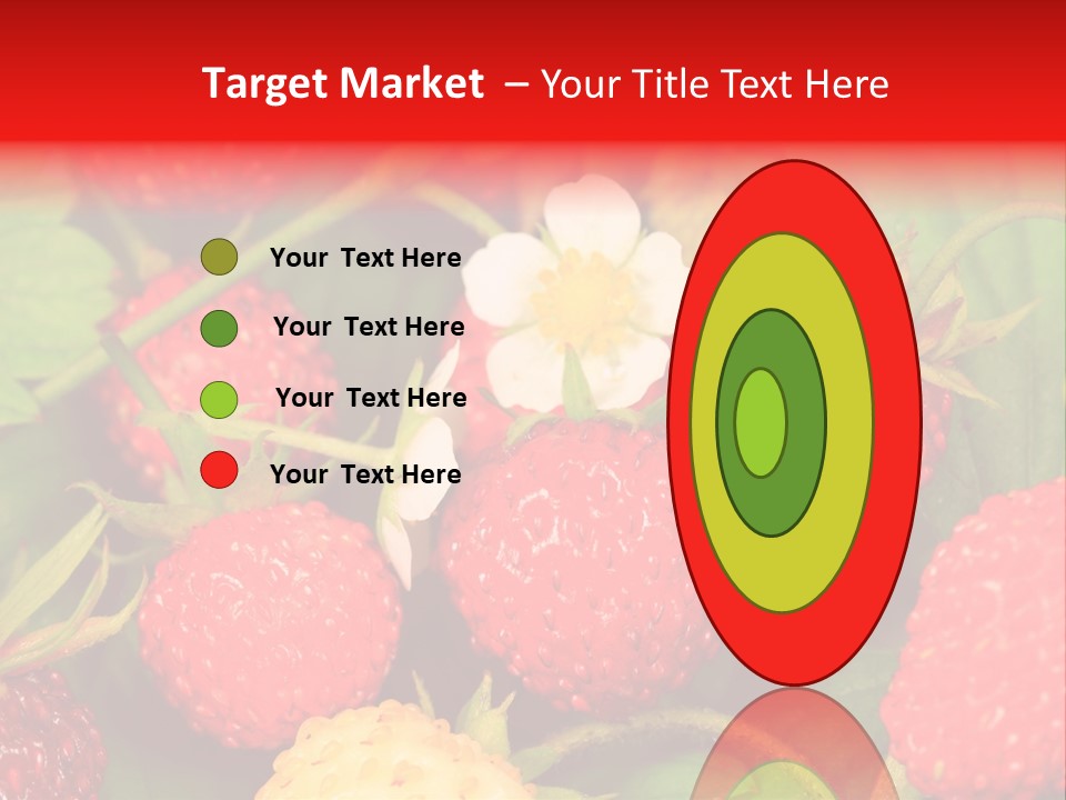 Health Appetizing Sweet PowerPoint Template