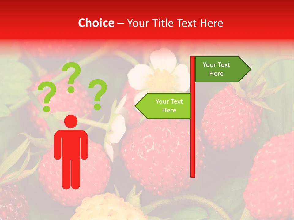 Health Appetizing Sweet PowerPoint Template