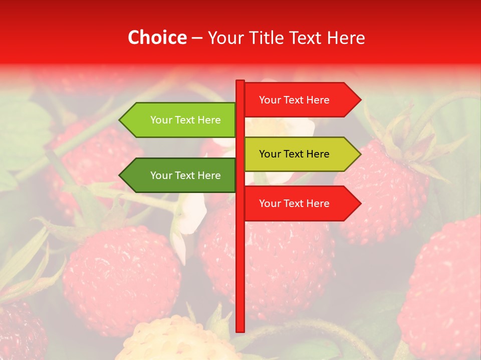 Health Appetizing Sweet PowerPoint Template