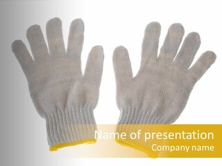 Wire Light Fabric PowerPoint Template