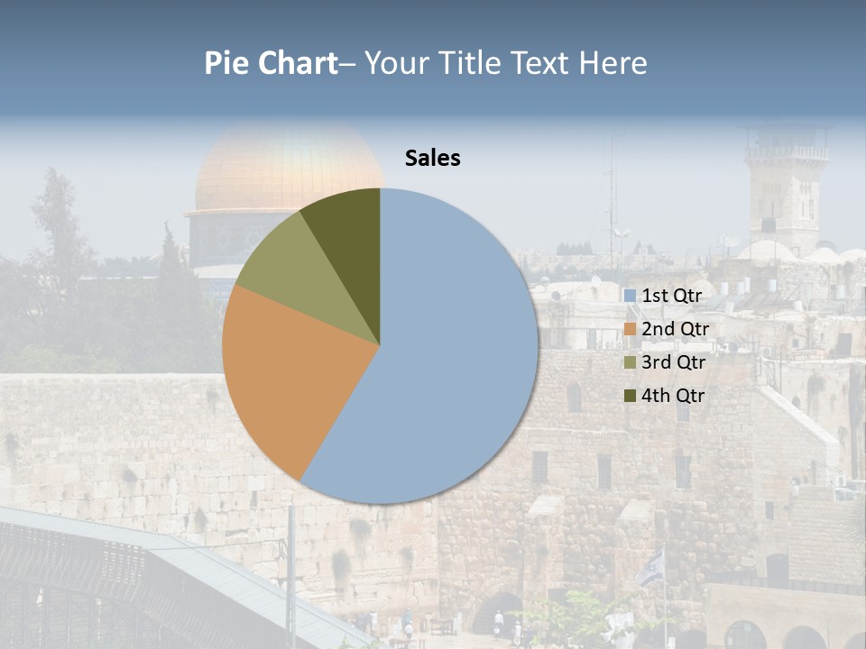 Life Judaism Brick PowerPoint Template