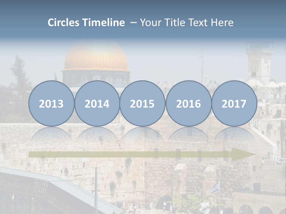 Life Judaism Brick PowerPoint Template