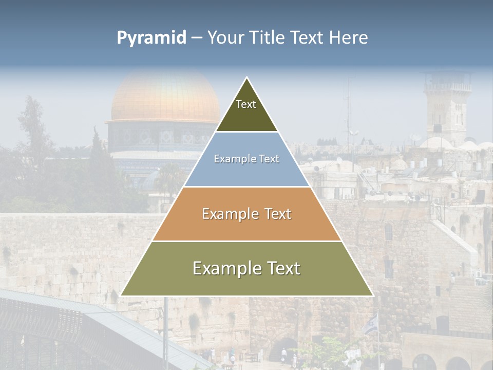 Life Judaism Brick PowerPoint Template