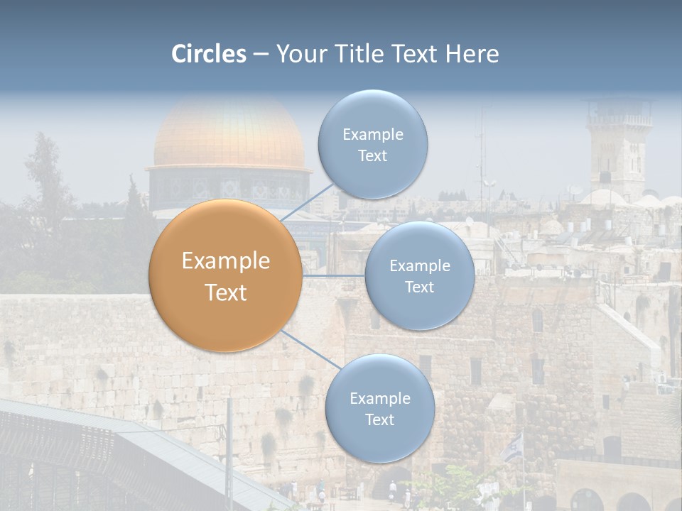 Life Judaism Brick PowerPoint Template